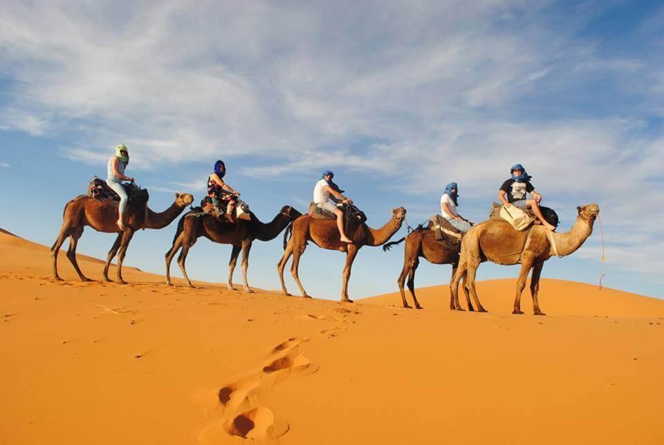 Camp Desert Bivouac Chegaga El Gouera Luaran gambar